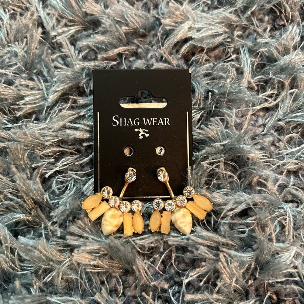 Shag Wear pierced earrings